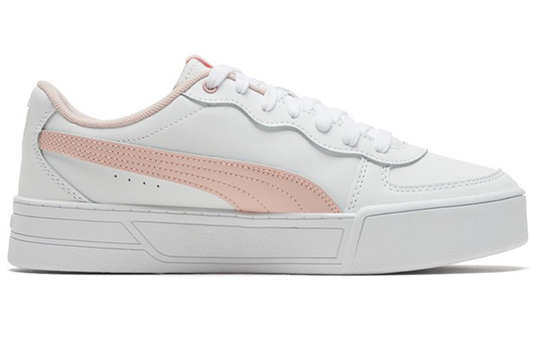 (WMNS) PUMA Skye White Pink 374764-04