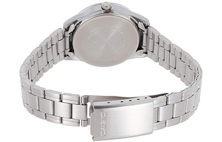 CASIO Quartz Waterproof White Analog LTP-V005D-7B