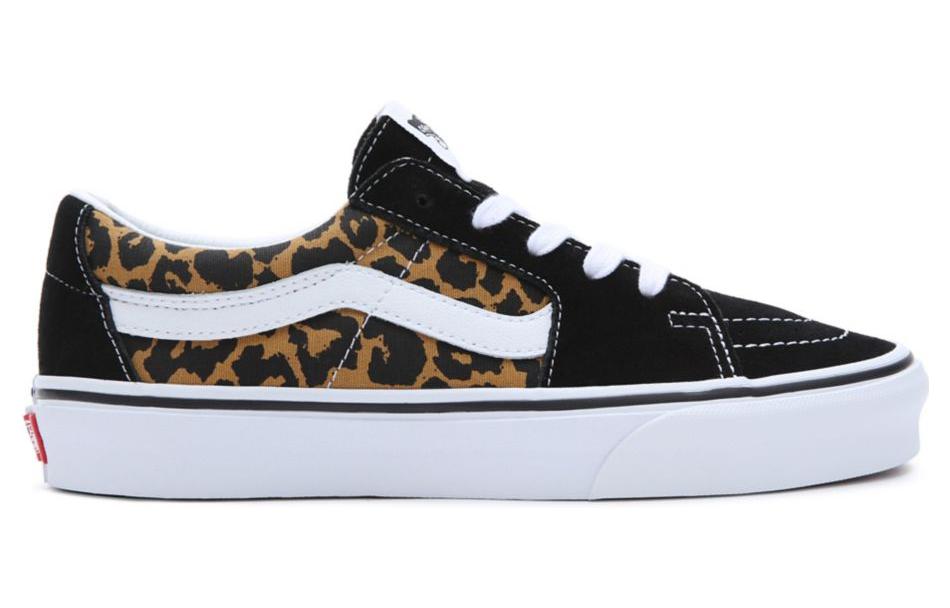 (WMNS) Vans Sk8-Low Leopard 'Black' VN0009QRBMW