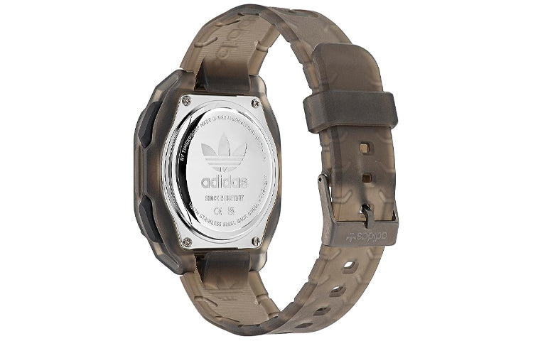 adidas Gray Resin Strap Watch 'Brown Black' AOST230592I