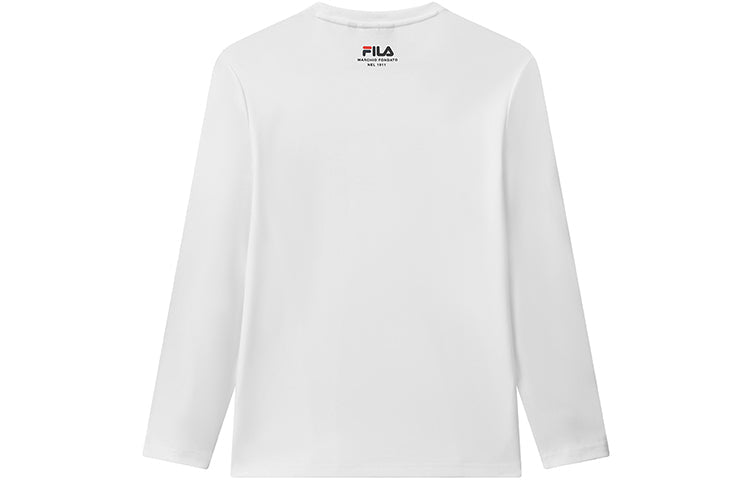FILA Classic Sports Pure Cotton Tops White F11M048201F-WT
