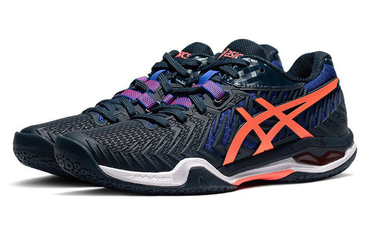 (WMNS) ASICS Court Control FF 2 'Blue Orange' 1072A057-403