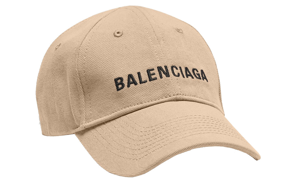 Balenciaga Visor Logo Cap 'Beige Black' 590758-410B2-9760