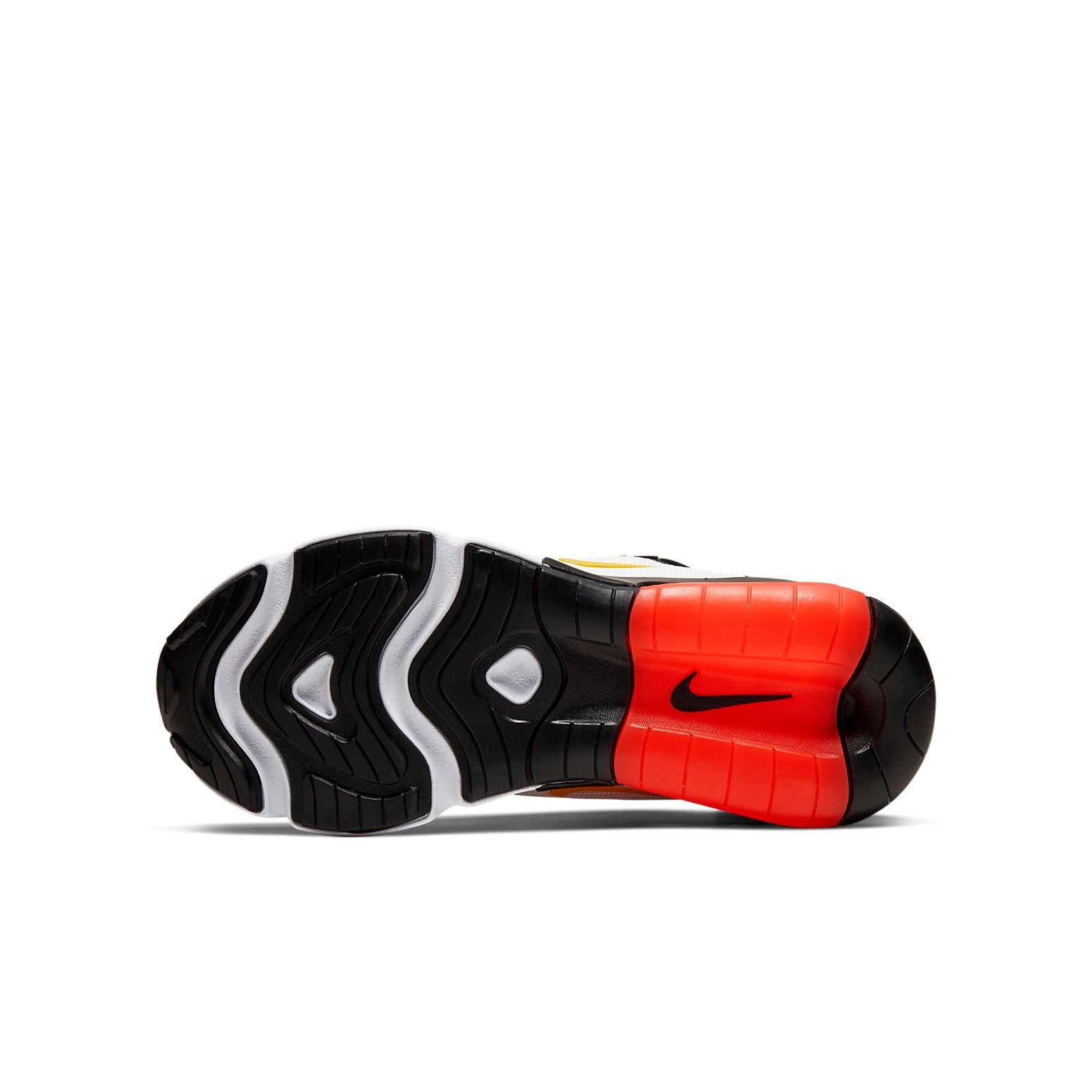 (GS) Nike Air Max 200 'Black Bright Crimson' AT5627-005