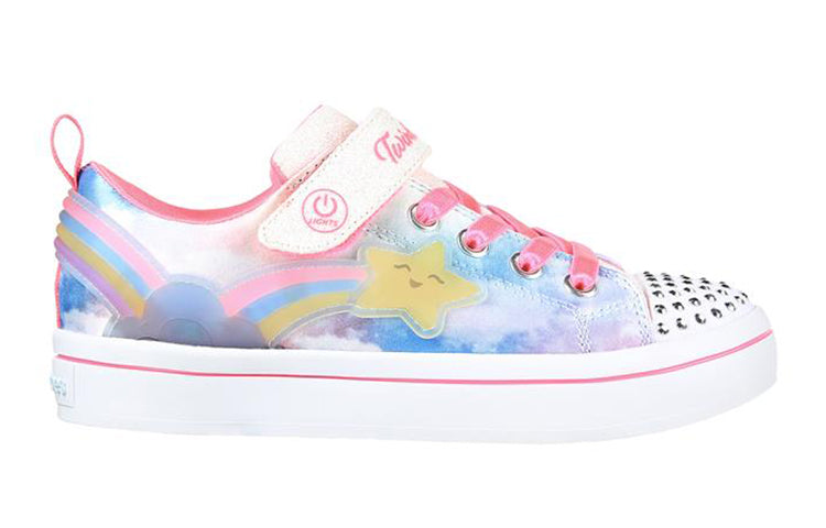 (GS) Skechers Twi- Lites 'White Blue Pink' 314441L-MLT
