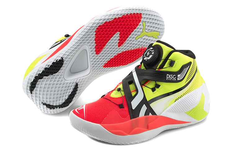 PUMA Disc Rebirth 'Yellow Alert Red Blast' 194812-01