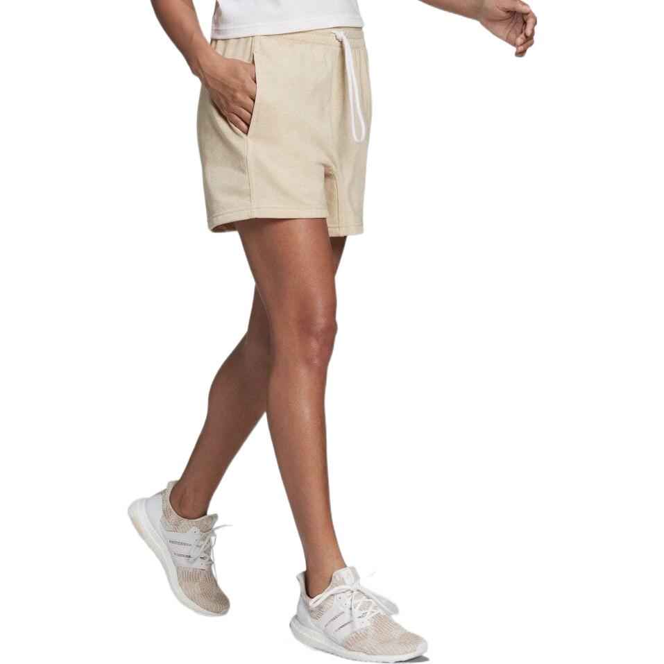 (WMNS) adidas Sportswear Studio Lounge Shorts Asia Sizing 'Beige' HE3092