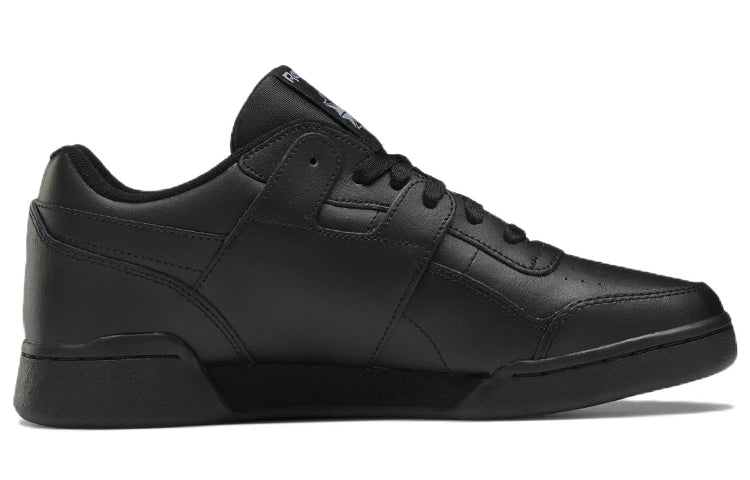 Reebok Workout Plus Casual Skateboarding Shoes 'Black' HP5910