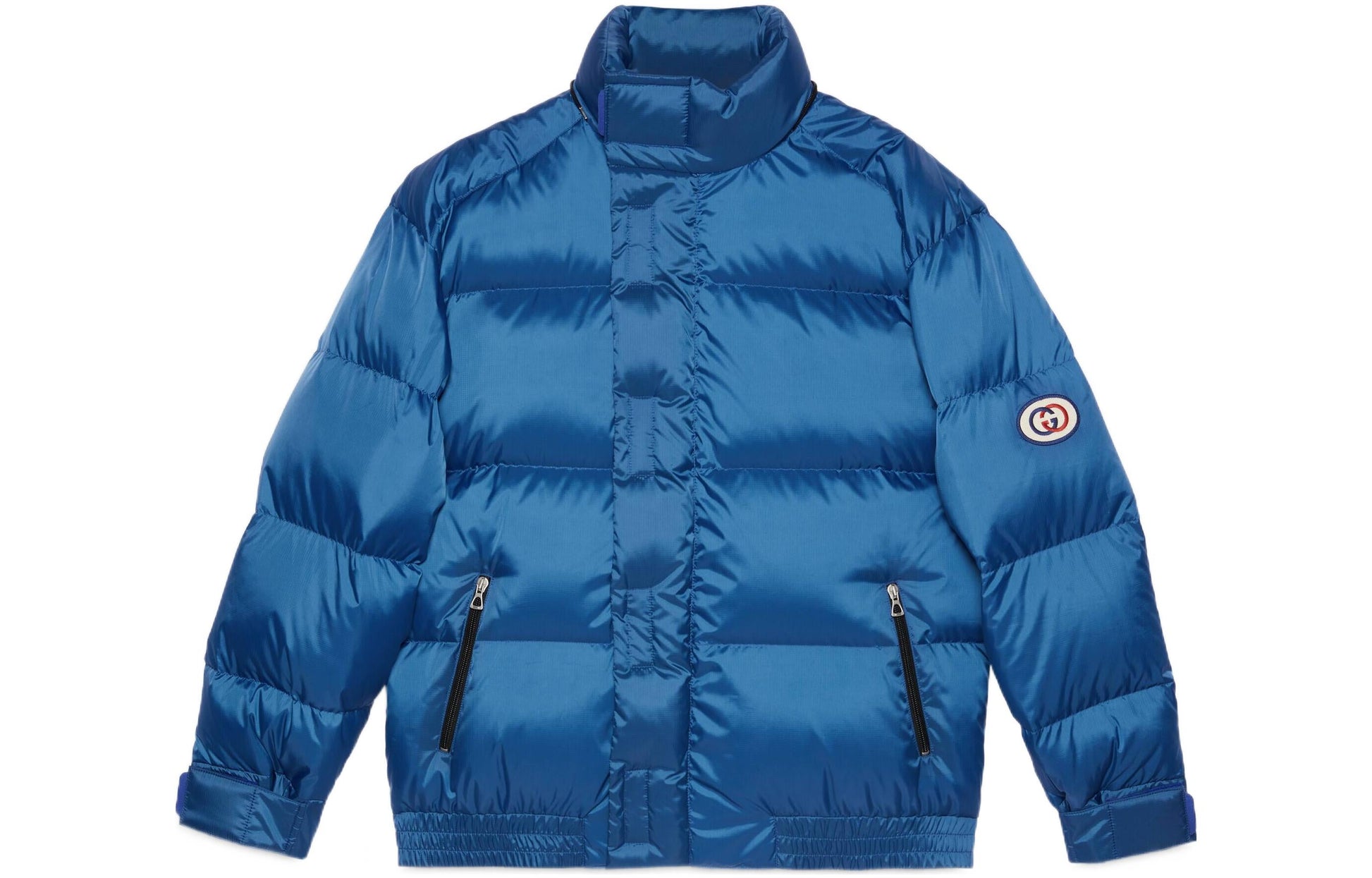 Gucci Down Jacket With Detachable Hood 'Blue' 714813-Z8A5L-4269