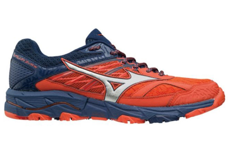 Mizuno Wave Mujin 5 Lightweight Breathable Blue Orange J1GJ187003
