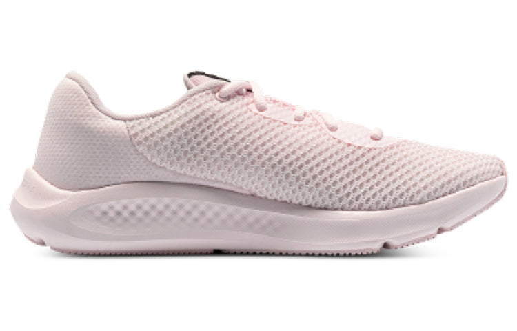 (WMNS) Under Armour Charged Pursuit 3 Metallic 'Light Pink' 3025847-600
