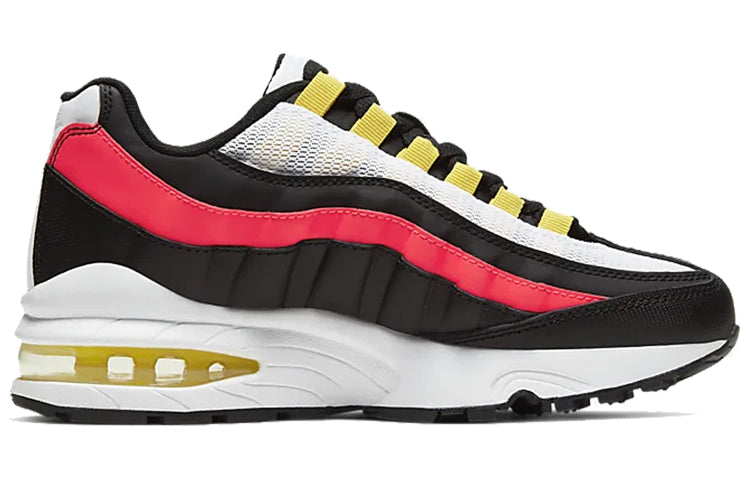 (GS) Nike Air Max 95 'White Bright Crimson' 905348-105