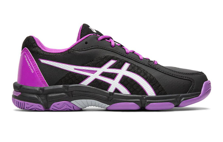 (GS) ASICS Netburner Super 'Black Purple' 1074A007-004
