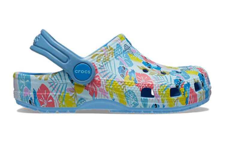 (TD) Crocs x Disney Classic Clog 'Stitch Hawaiian Print' 209471-4TB
