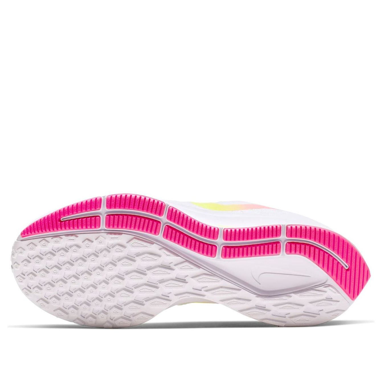(WMNS) Nike Air Zoom Pegasus 35 'White Neon Pink Yellow' CI7694-100