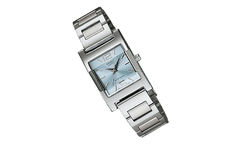 CASIO Stainless Steel Strap Quartz Waterproof Blue Dial Blue Analog LTP-1283D-2A