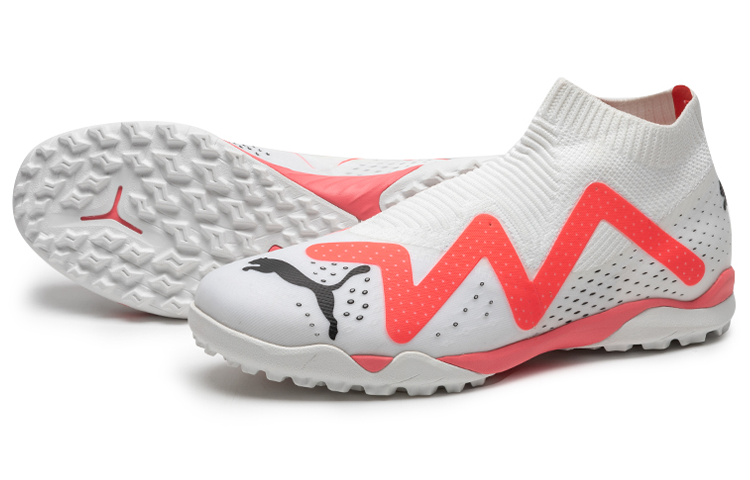 PUMA Future Match + LL TT 'White and Orange' 107368-01
