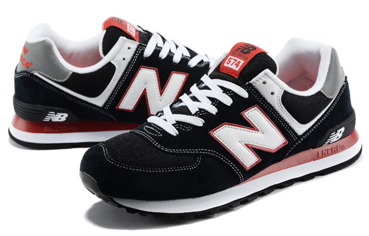 New Balance 574 Series Low-Top Black/Red ML574KRW