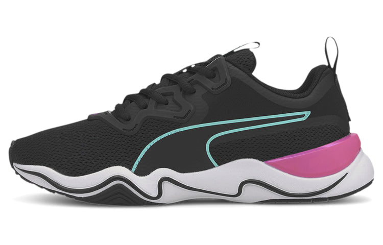(WMNS) PUMA Zone Xt Running Shoe Black/Pink/Blue 193031-06
