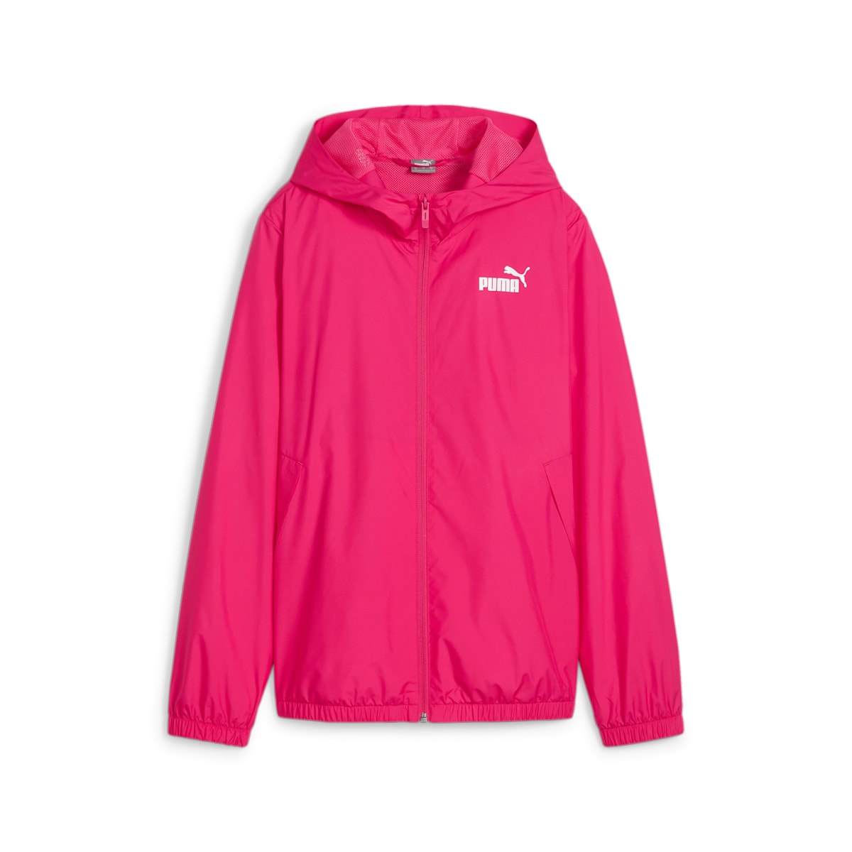 (WMNS) PUMA Essentials Solid Windbreaker Jacket 'Hot Pink' 847494-48