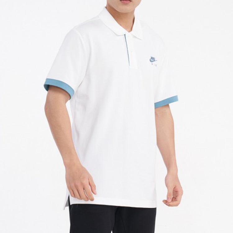 Nike Sportswear Short Sleeve Polo Shirt White CW5248-110