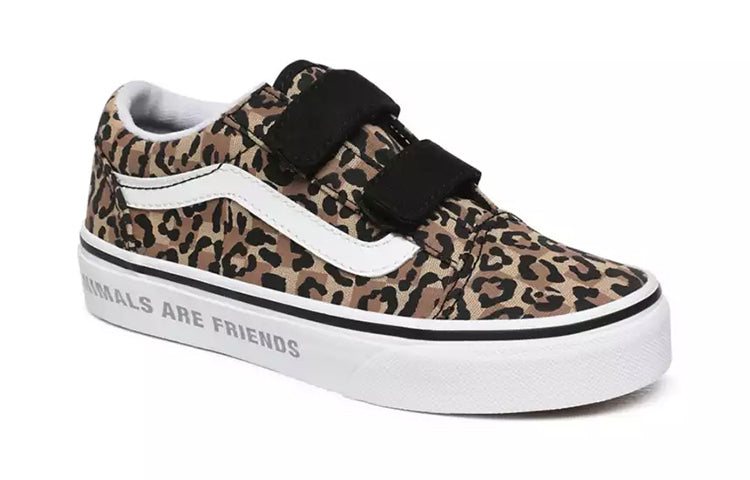 (PS) Vans Old Skool Animal Checkerboard 'Leopard Black' VN0A4BUVWKA