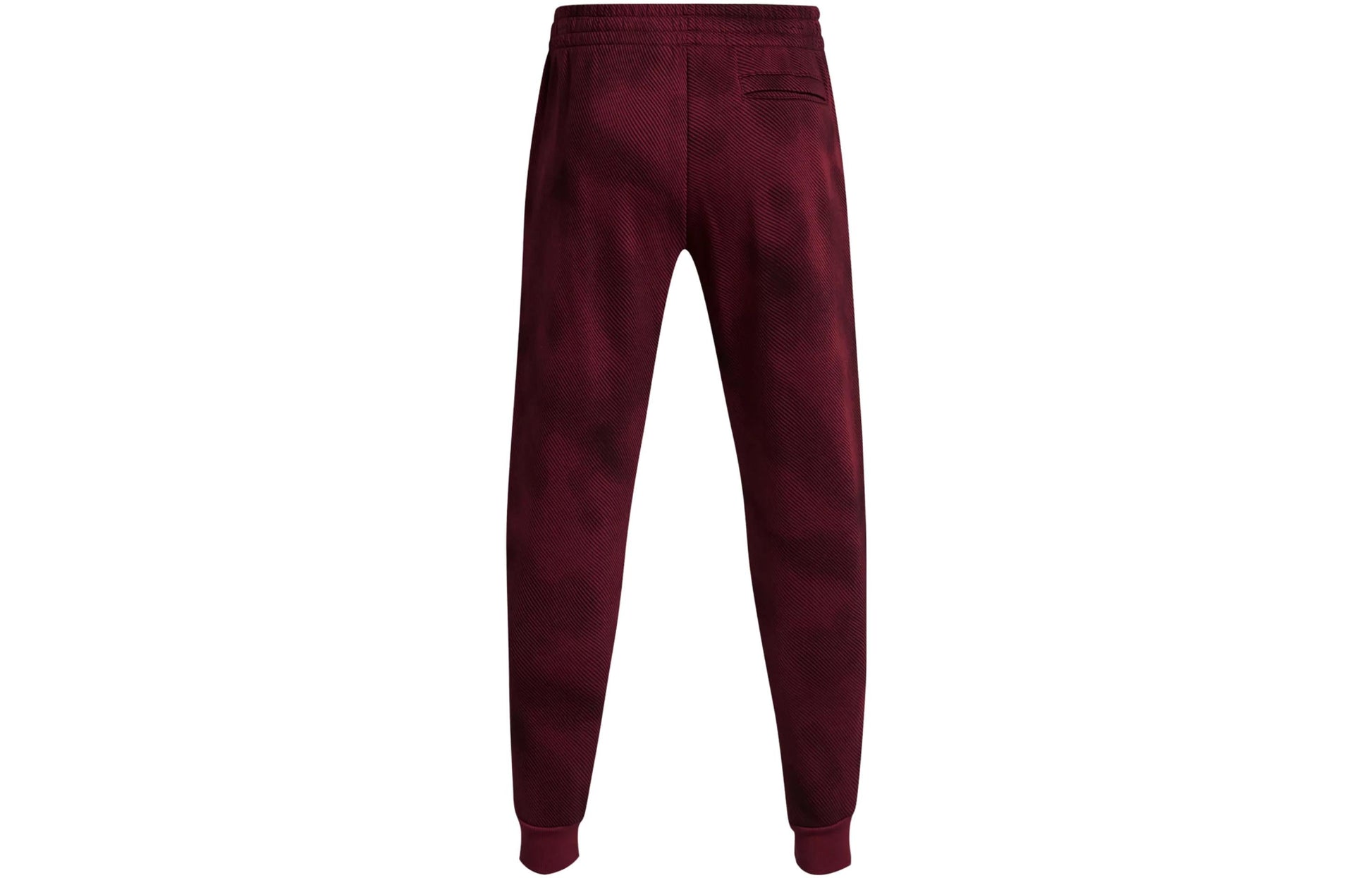Under Armour Rival Fleece Printed Joggers 'Burgundy' 1379777-600