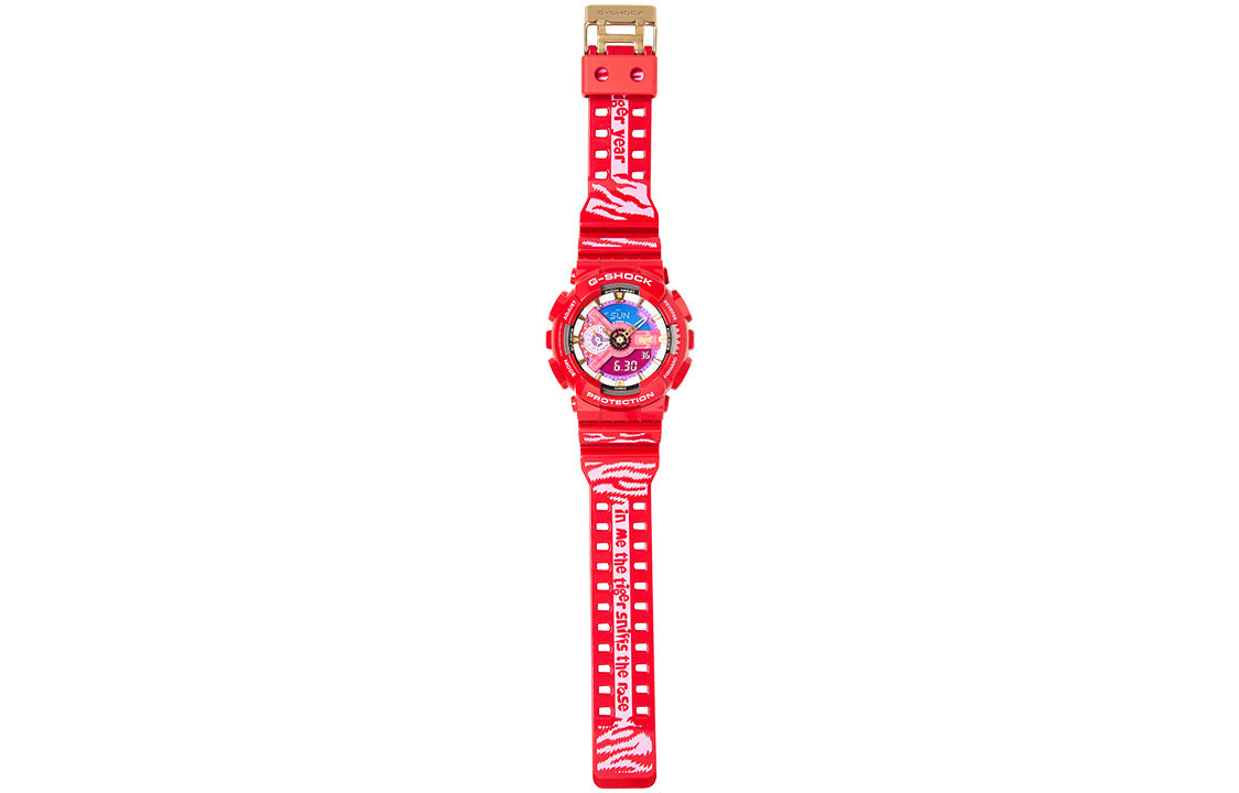 CASIO G-Shock Analog-Digital 'Red' GA-110CCA21-4PFC