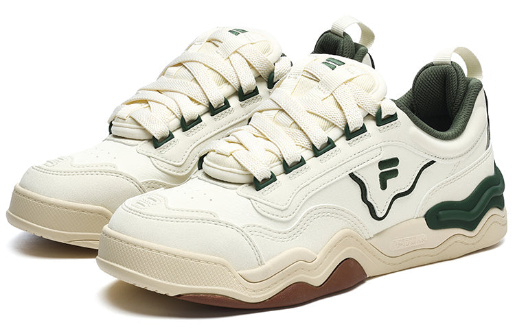 (WMNS) FILA FUSION Kick Sneakers 'White Green' T12W242203FPC