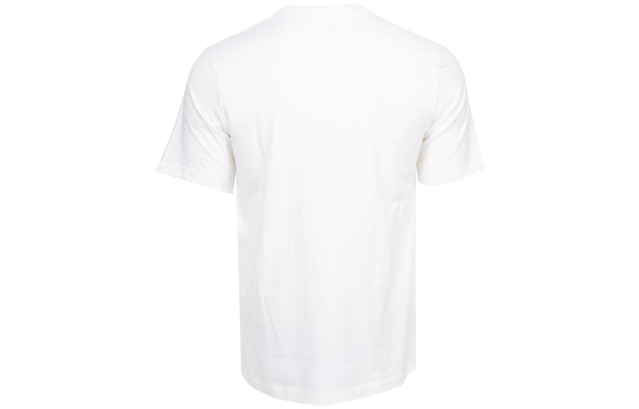 Air Jordan Printing Casual Sports Round Neck Short Sleeve White CK4212-101