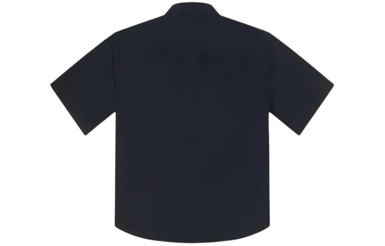 Converse Wordmark Utility Shirt Asia Sizing 'Black' 10026433-A01