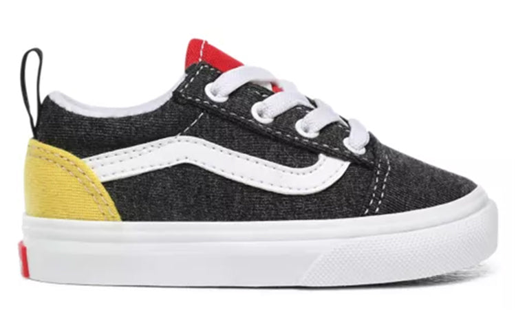 Vans Coastal Elastic Lace Old Skool 'Black Yellow' VN0A4TZOWK7