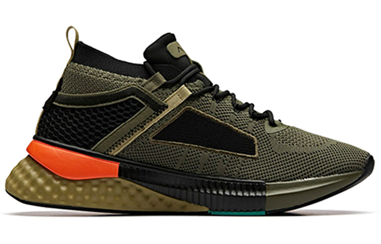 ANTA Running Series Sneakers 'Olive Green' 11915553-6