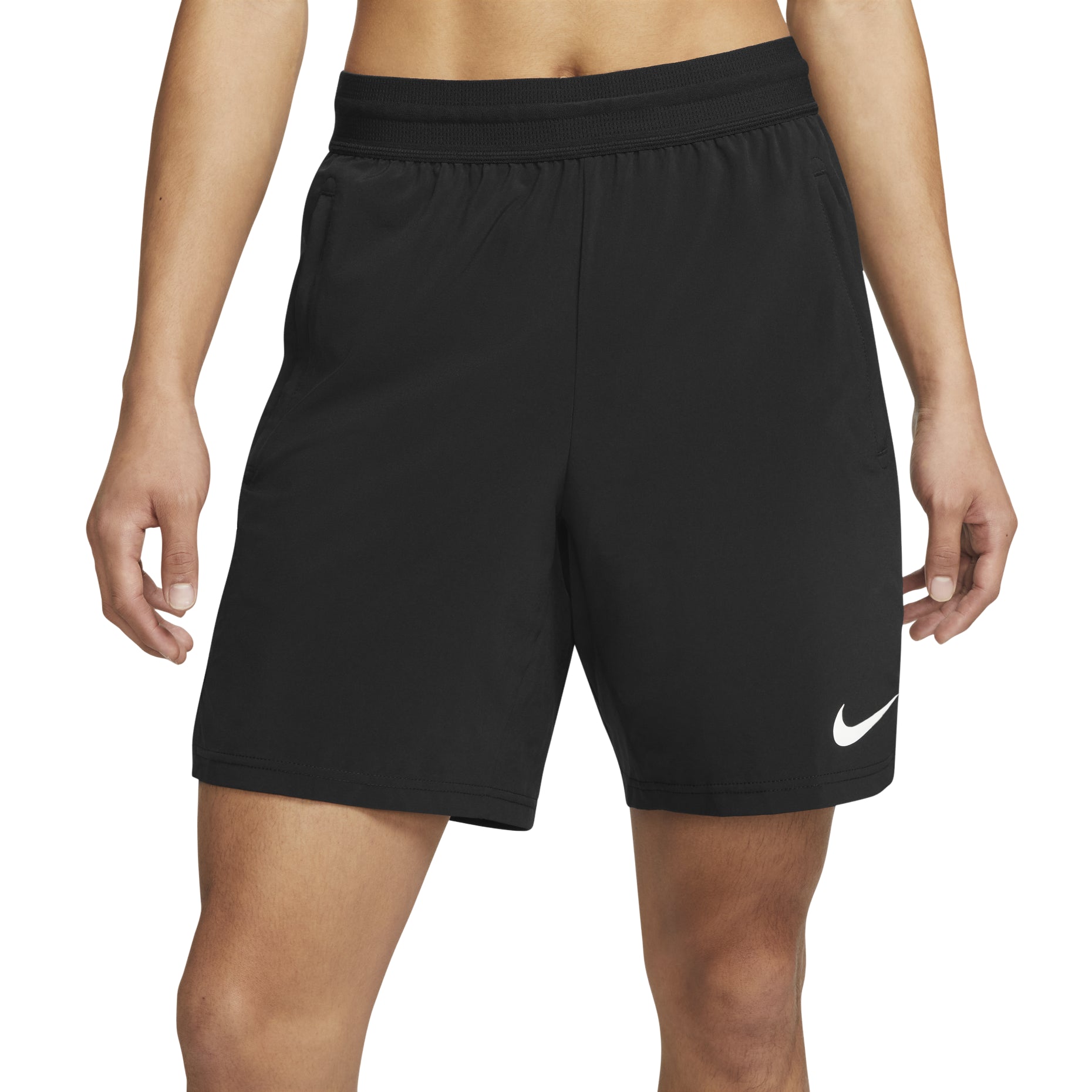Nike Sports Training Solid Color Shorts Black DM5951-010