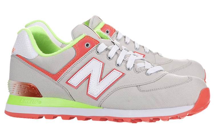 (WMNS) New Balance 574 Alpine Low Cut Grey/Orange/Green WL574APN