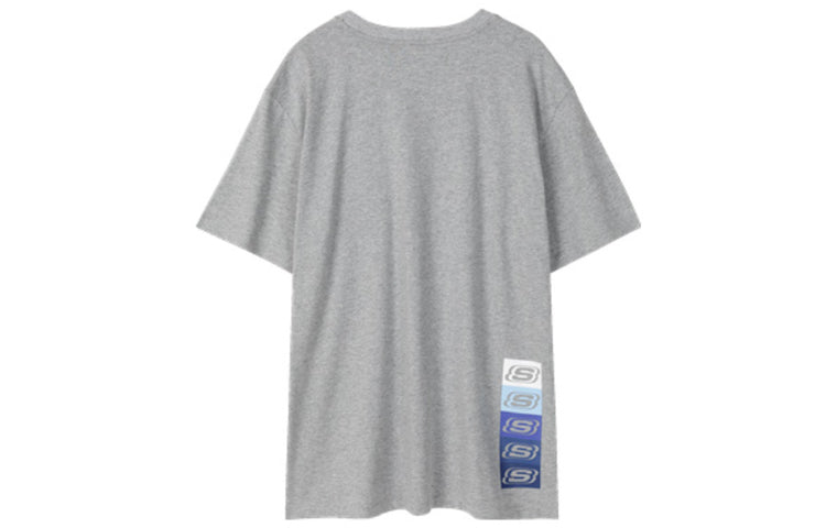 Men's Skechers Loose Breathable Short Sleeve t Gray L220M165-004F