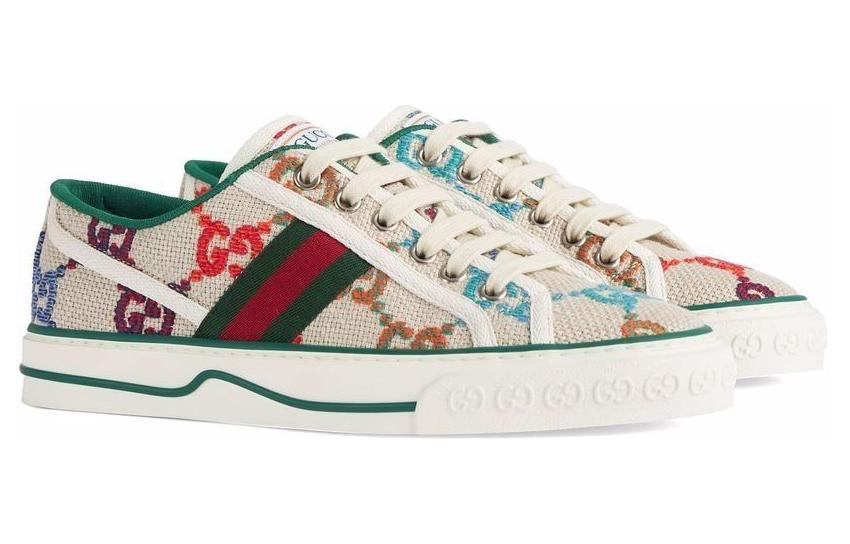 (WMNS) Gucci Tennis 1977 'White Multi' 606110-UFT30-8466