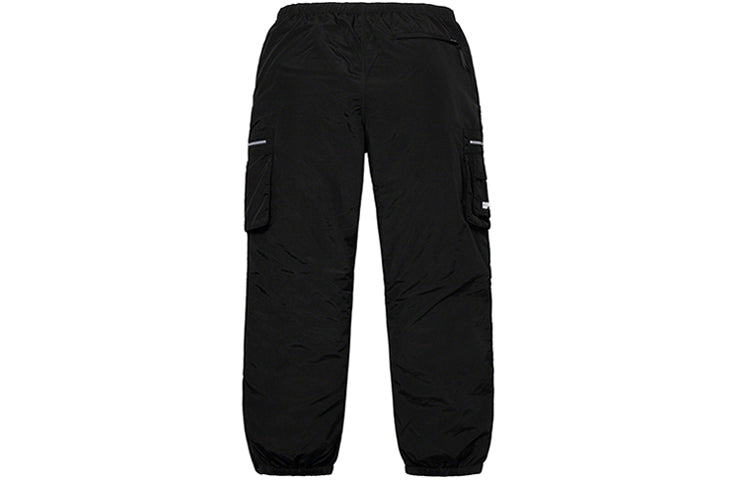 Supreme SS19 Nylon Cargo Pant Casual Jogger Pants Unisex Black SUP-SS19-10286