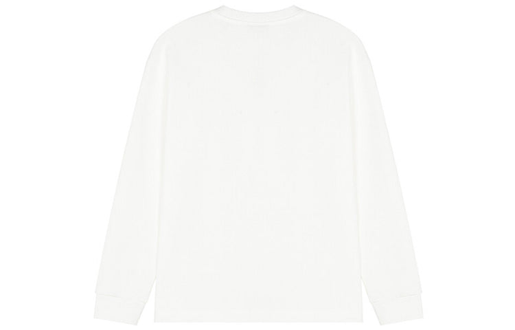New Balance Logo Sweatshirt Asia Sizing 'White' 5CC39603-IV