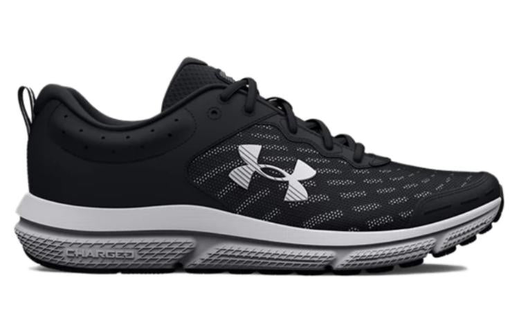 Under Armour Charged Assert 10 6E Wide 'Black White' 3026177-001