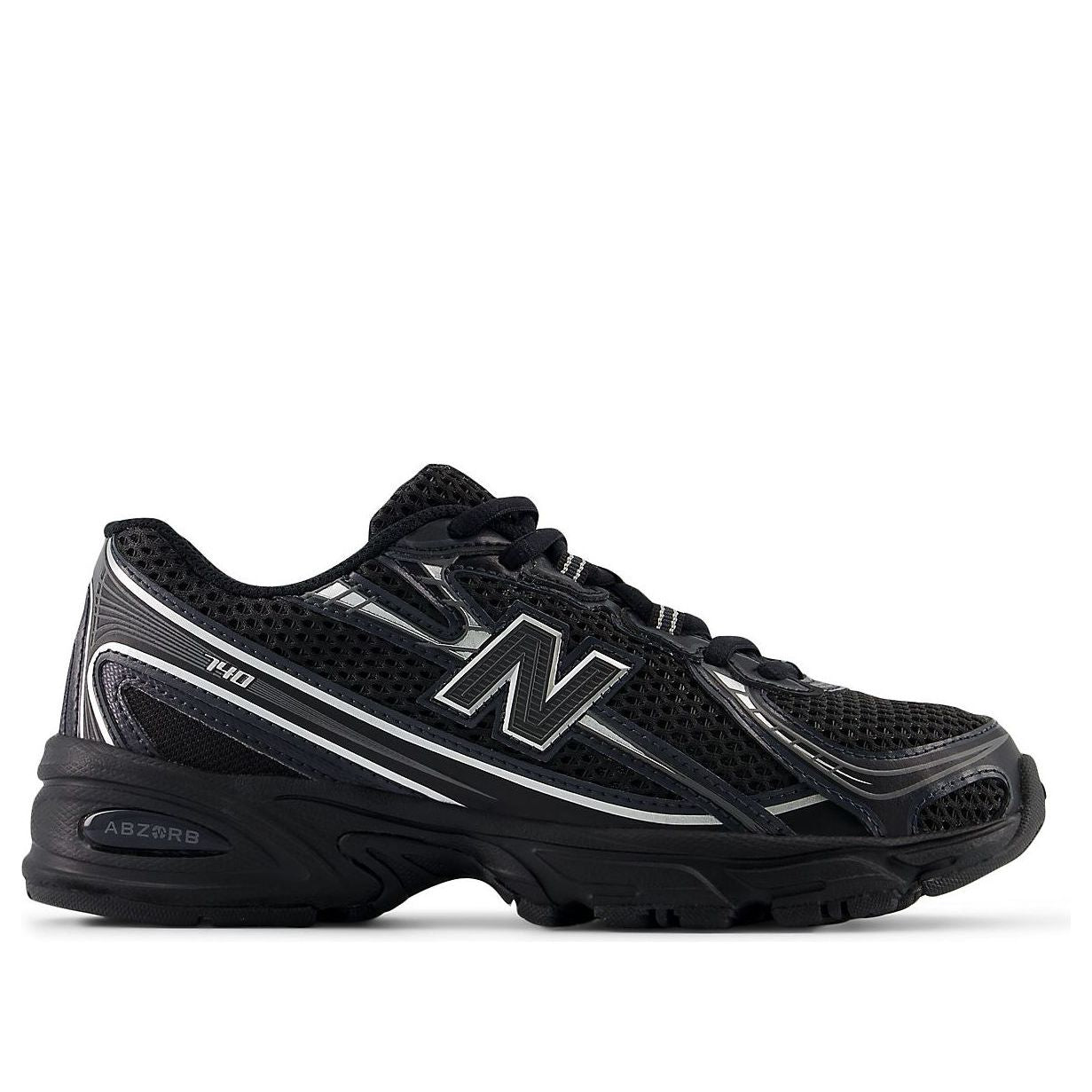 (GS) New Balance 740 'Black Silver Metallic' GR740BM