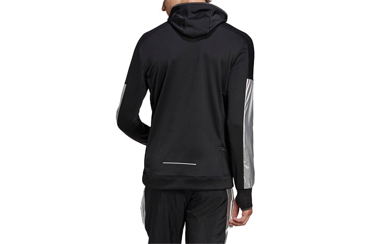 adidas x NASA Crossover hooded Stripe Jacket Black GK6997