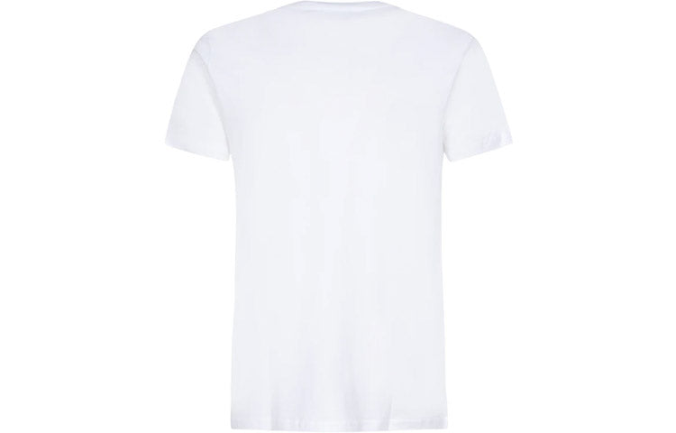 DIOR Cd Icon Logo Embroidered Short Sleeve For Men White 013J600A0589-C080