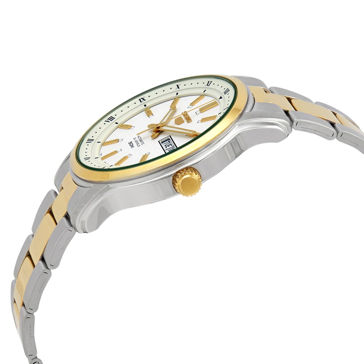 SEIKO Automatic Mechanical Watch waterproof Gold SNKP14K1