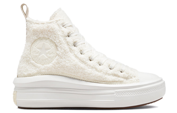(WMNS) Converse Chuck Taylor All Star Move High 'Perfect Is Not Perfect - Egret' 573074C