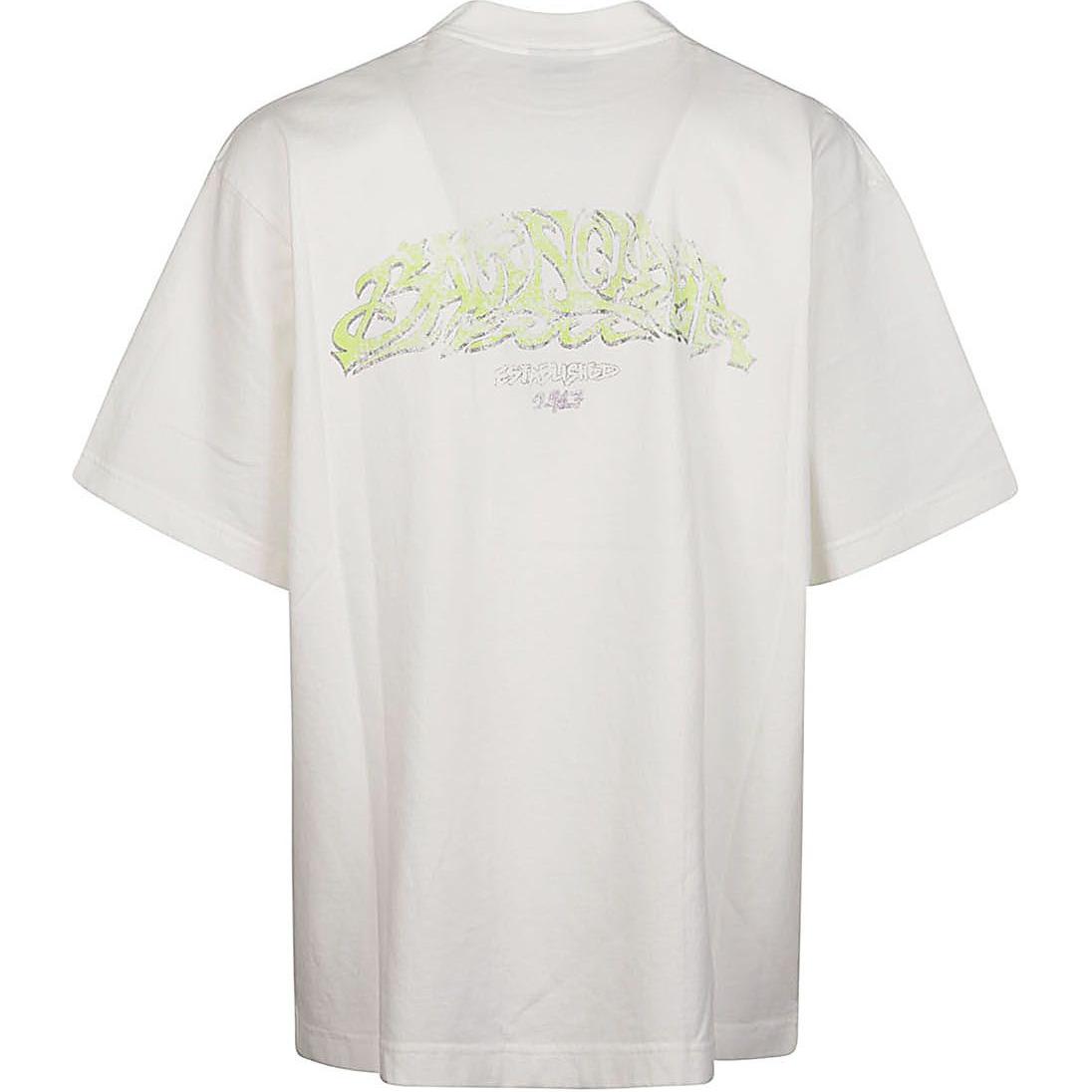 Balenciaga Offshore T-shirt Oversized 'White' POIZON2405142