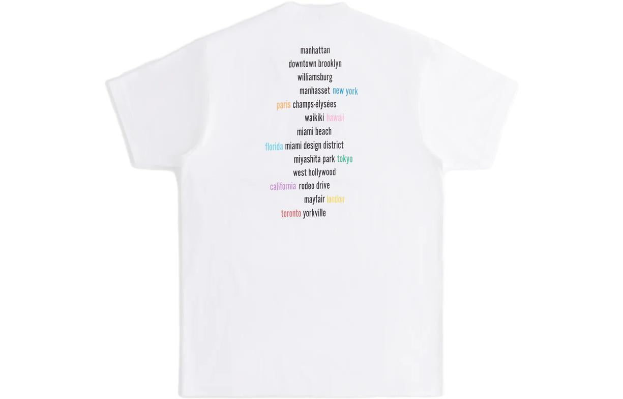 KITH Treats London Caf Tee 'White Blue' KHT030083-101