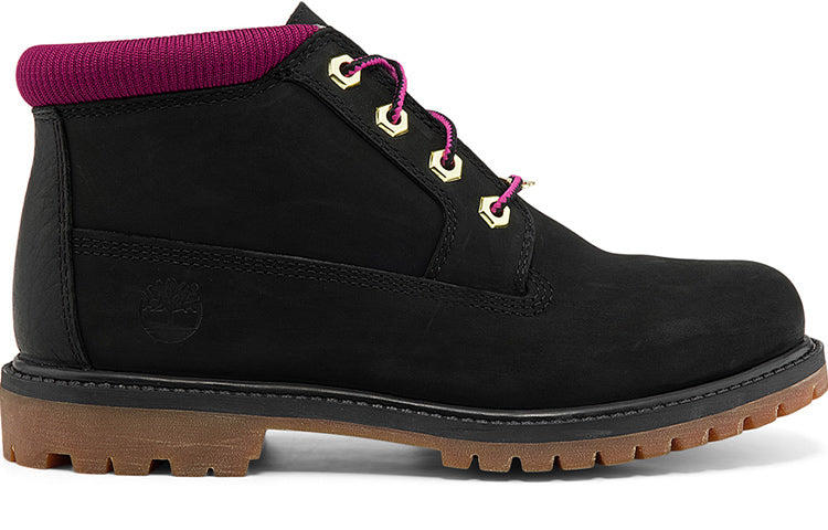 (WMNS) Timberland Nellie Chukka Waterproof Boot 'Black Pink' A2JSAW