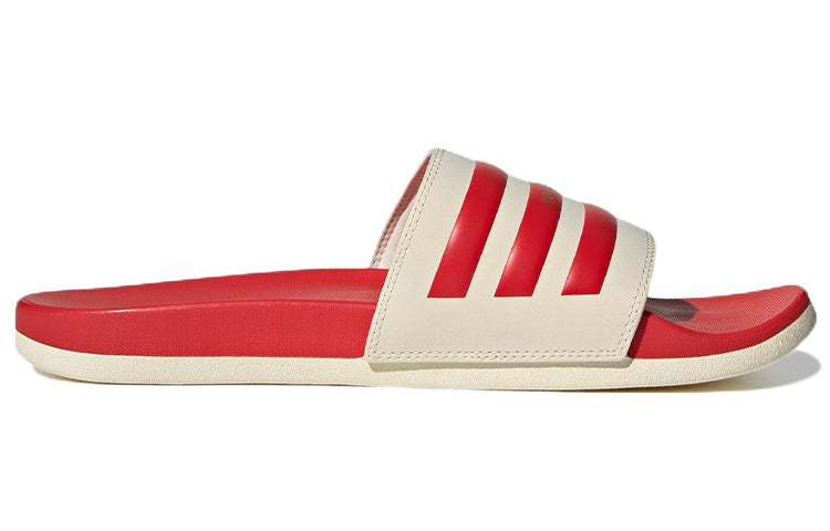 adidas Adilette Comfort Slide 'Wonder White Vivid Red' GW8755