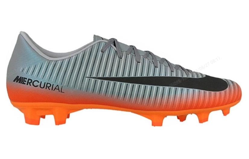 Nike Mercurial Victory 6 CR7 FG 'Cool Grey Total Crimson' 852528-001